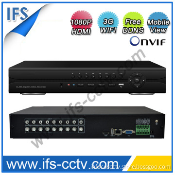 8CH H. 264 960h DVR/HVR/NVR with 1080P HDMI (ISR-S6508D)